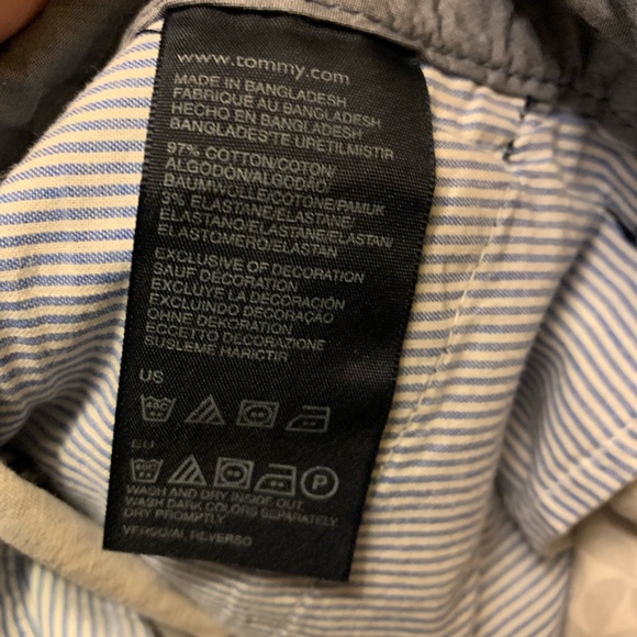 Tommy Hilfiger Stretch Slim Ankle Pants Size 10 - Picture 6 of 9